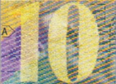 10 Swiss francs Magic number No.2