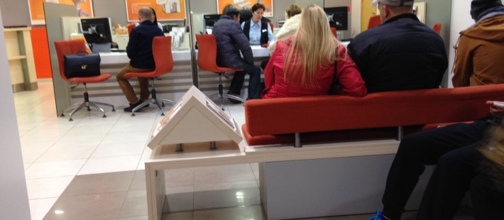 Swedbank eilės Molas