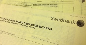 Swedbank sutartis mini