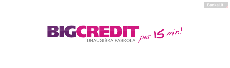BigCredit greitieji kreditai