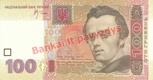 100 Hyrvenų banknoto priekinė pusė