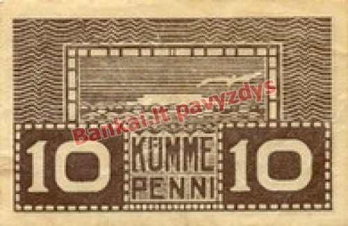 10 Penų banknoto priekinė pusė