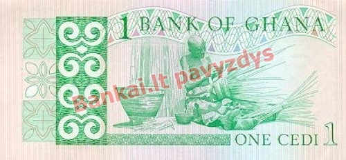 1 Sedžio banknoto galinė pusė