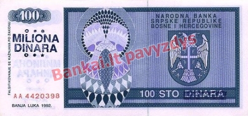 100000000 banknoto galinė pusė