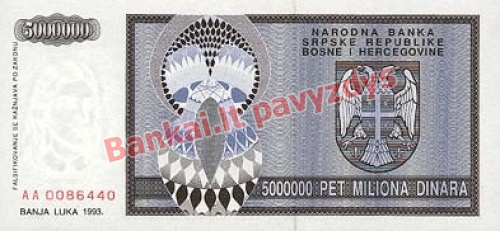 50000000 banknoto galinė pusė