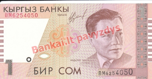 1 Somo banknoto priekinė pusė