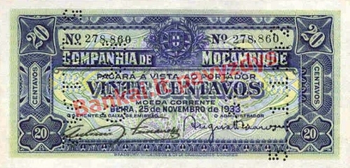 20 Centavų banknoto priekinė pusė