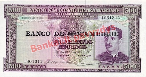 500 Escudų banknoto priekinė pusė