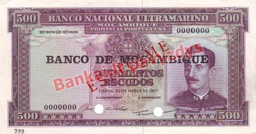 500 Escudų banknoto priekinė pusė
