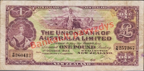 1 Svaro banknoto priekinė pusė