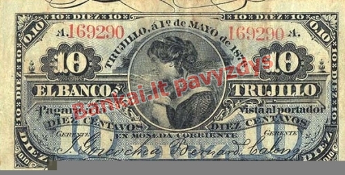 10 Centavų banknoto priekinė pusė