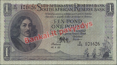 1 Svaro banknoto priekinė pusė