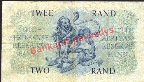 2 Randų banknoto galinė pusė