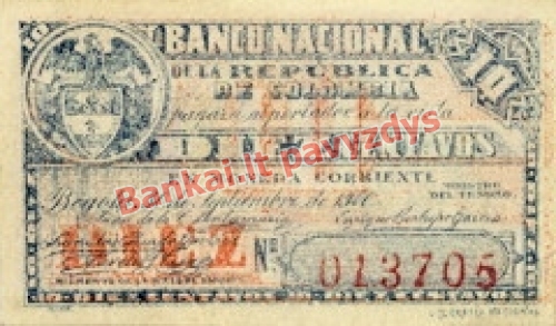 10 Centavų banknoto priekinė pusė