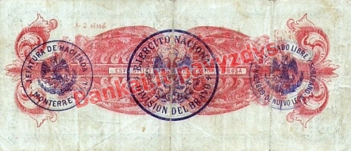 1 Peso banknoto galinė pusė