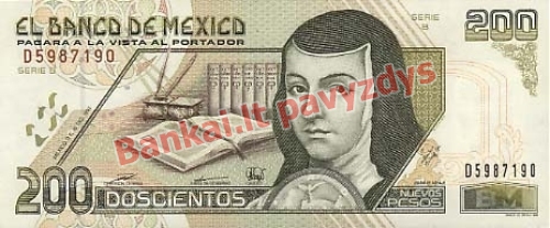 200 Naujųjų solių banknoto priekinė pusė