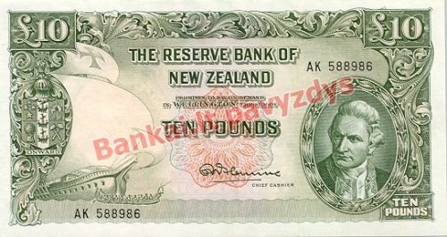 10 Svarų banknoto priekinė pusė