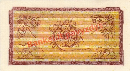 10 Lekų banknoto galinė pusė