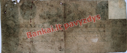 1 Peso banknoto galinė pusė