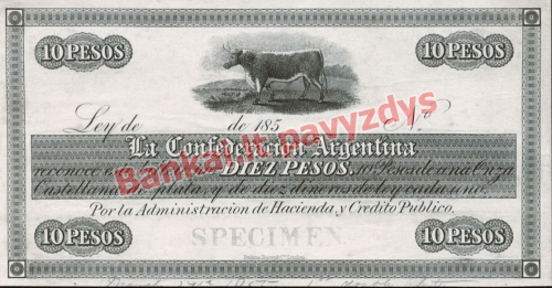 1 Peso banknoto galinė pusė