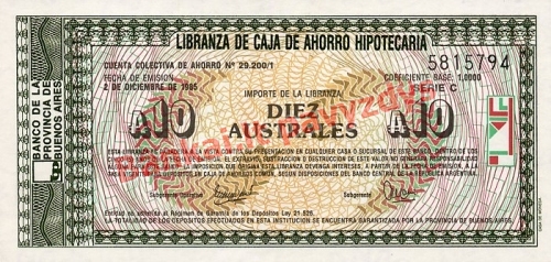 10 Australų banknoto priekinė pusė