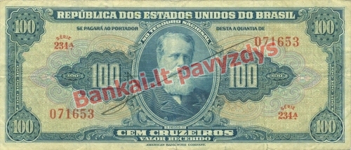 100 Cruzeirų banknoto priekinė pusė