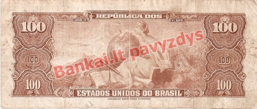 100 Cruzeirų banknoto galinė pusė
