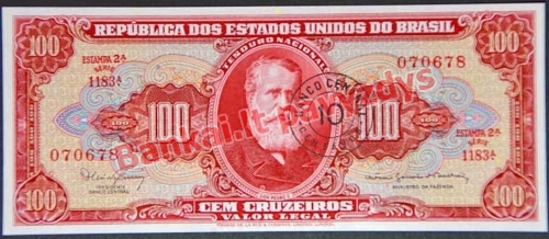 10 Cruzeirų banknoto priekinė pusė