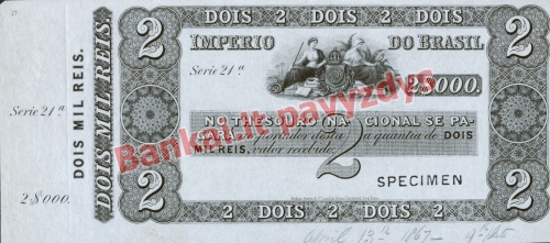 2 Mil Reisų banknoto priekinė pusė