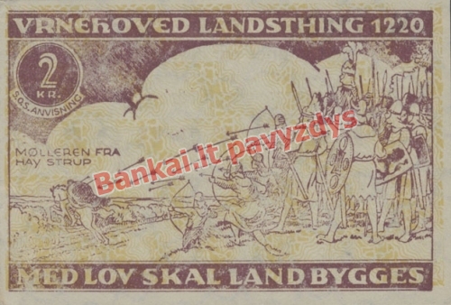 2 Kronų banknoto galinė pusė
