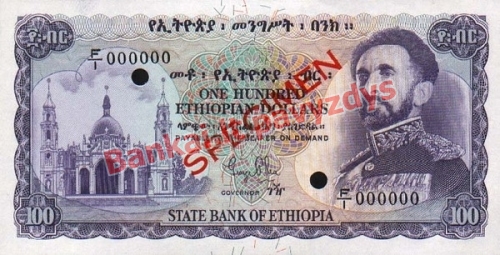 100 Dolerių banknoto priekinė pusė