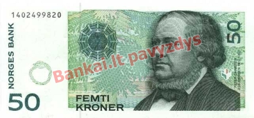 50 Kronų banknoto priekinė pusė