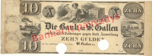 10 Guldenų banknoto priekinė pusė