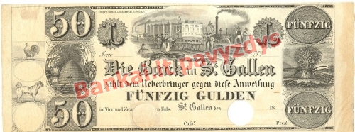 50 Guldenų banknoto priekinė pusė