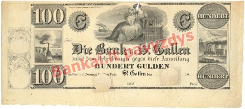 100 Guldenų banknoto priekinė pusė