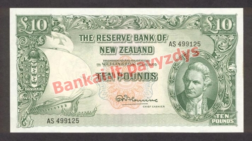 10 Svarų banknoto priekinė pusė
