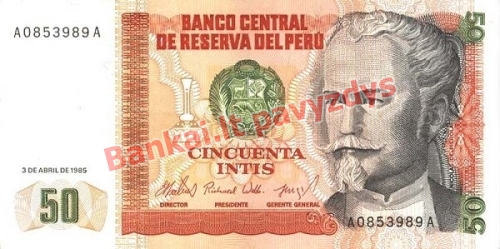50 Inčių banknoto priekinė pusė