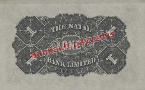 1 Svaro banknoto galinė pusė