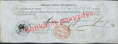 1 Peso banknoto galinė pusė