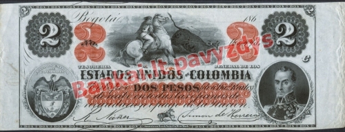 2 Pesų banknoto priekinė pusė