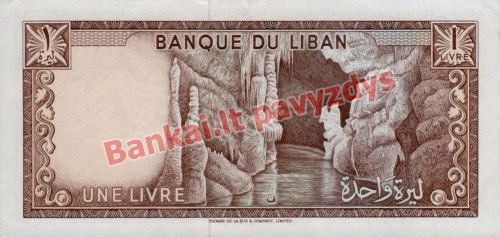 1 Livro banknoto galinė pusė