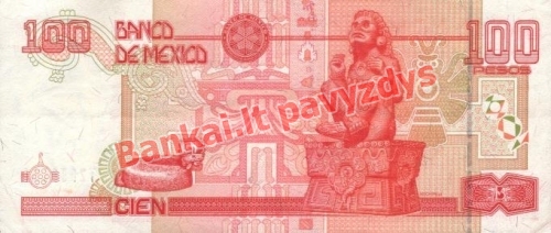 200 Pesų banknoto galinė pusė