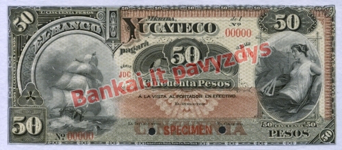 50 Pesų banknoto priekinė pusė