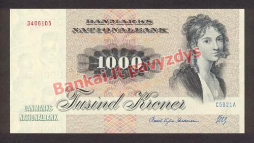 1000 Kronų banknoto priekinė pusė