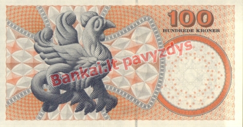 100 Kronų banknoto priekinė pusė