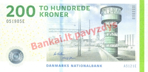 200 Kronų banknoto priekinė pusė