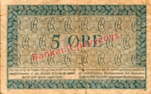 5 Ore banknoto galinė pusė