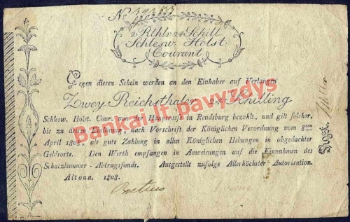 24 Šilingų banknoto priekinė pusė