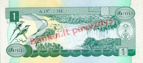 1 Biro banknoto galinė pusė