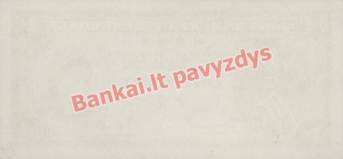 1 Cento banknoto galinė pusė